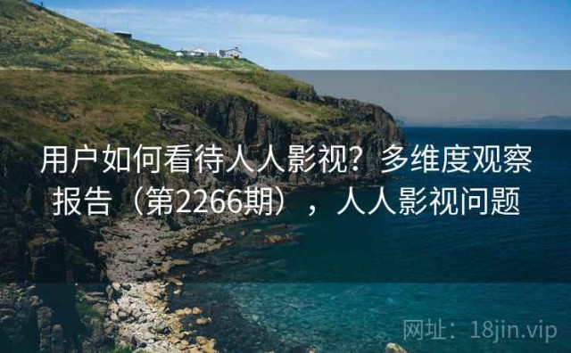 用户如何看待人人影视？多维度观察报告（第2266期），人人影视问题