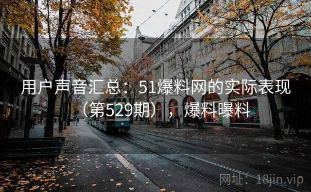 用户声音汇总：51爆料网的实际表现（第529期），爆料曝料
