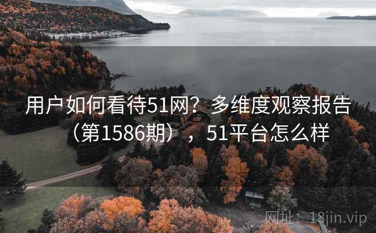 用户如何看待51网?多维度观察报告(第1586期),51平台怎么样 用户如何看待51网?多维度观察报告(第1586期),51平台怎么样