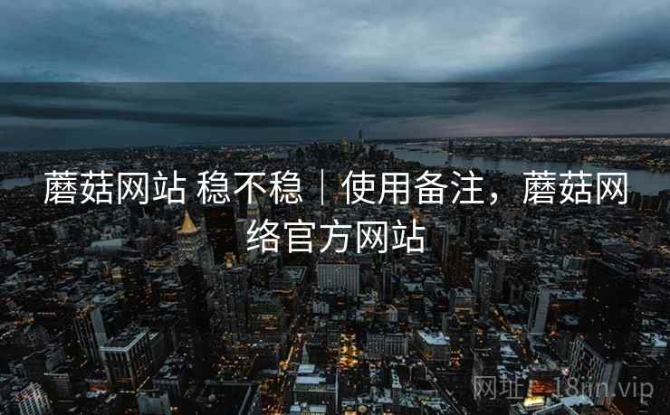 蘑菇网站 稳不稳｜使用备注，蘑菇网络官方网站